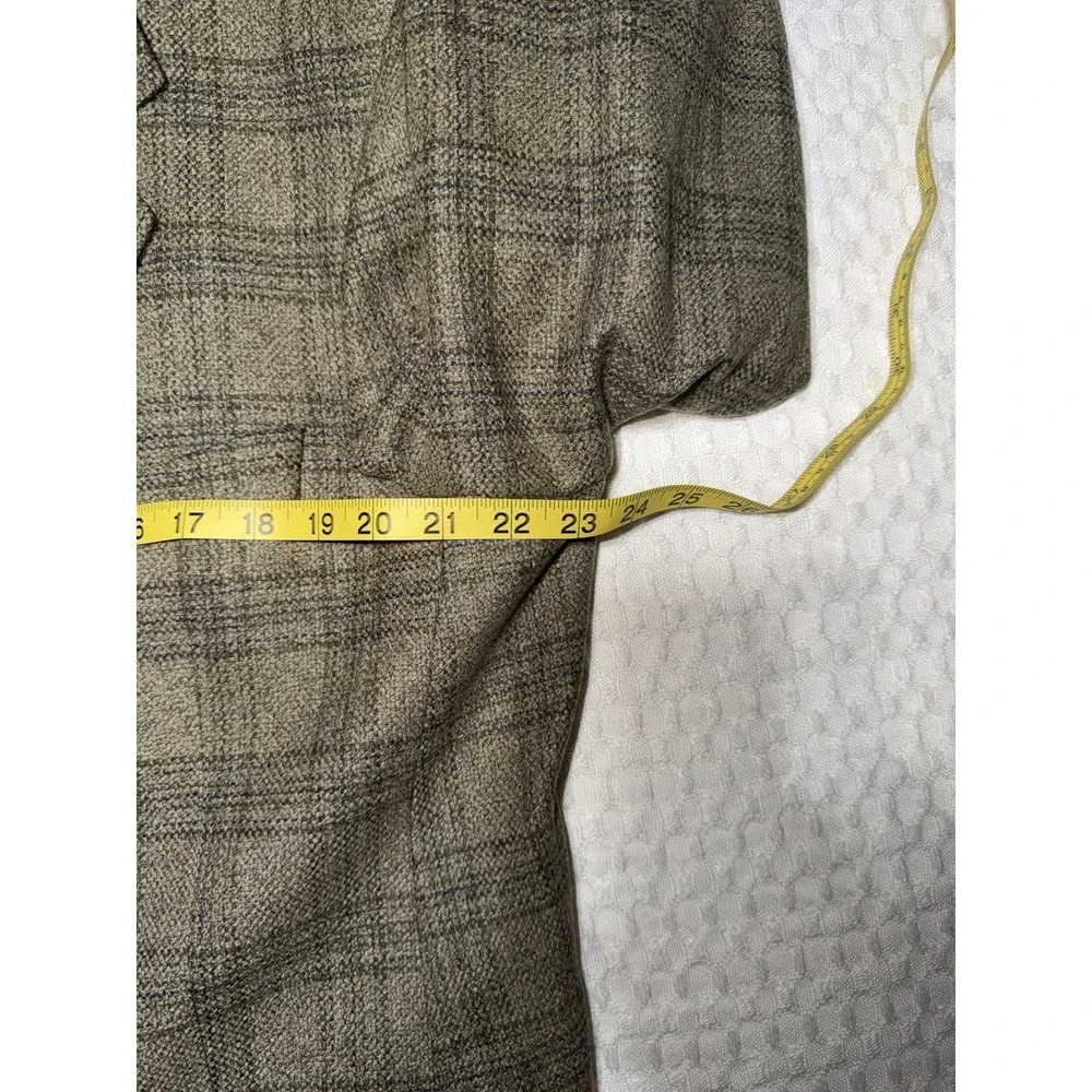 VintageEmanuel Ungaro Men's Wool Cashmere Tweed Sport Coat Blazer 2 Button Italy